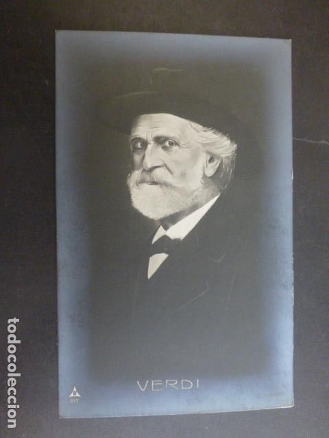 Postales: VERDI POSTAL MUSICO - Foto 1