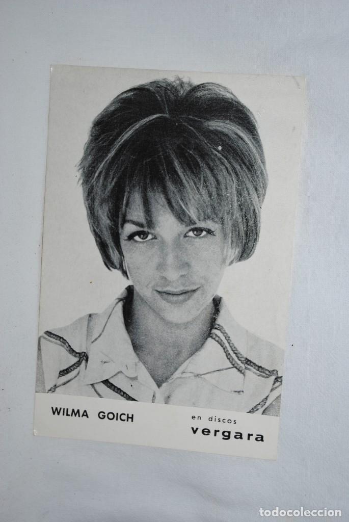 Postales: CANTANTE WILMA GOICH - Foto 1