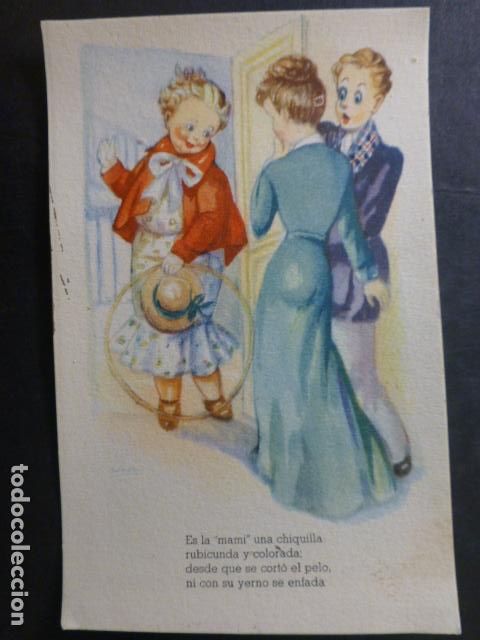 Postales: YERNO Y SUEGRA POSTAL - Foto 1