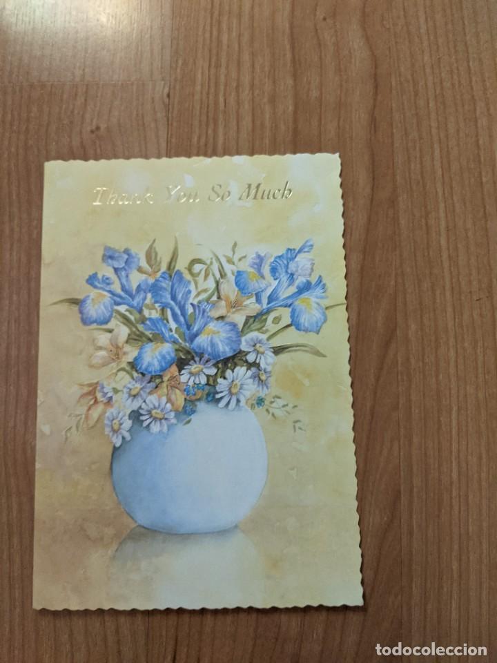 Postales: POSTAL FLORES (MANUSCRITA) - Foto 1