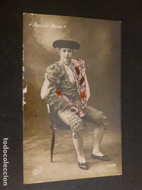 Postales: POSTAL TORERO FRANCISCO MADRID - Foto 1