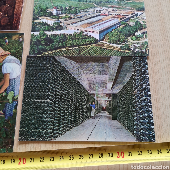Postales: Lote de 8 Postales bodegas de Cava Codorniu de 1973. - Foto 3