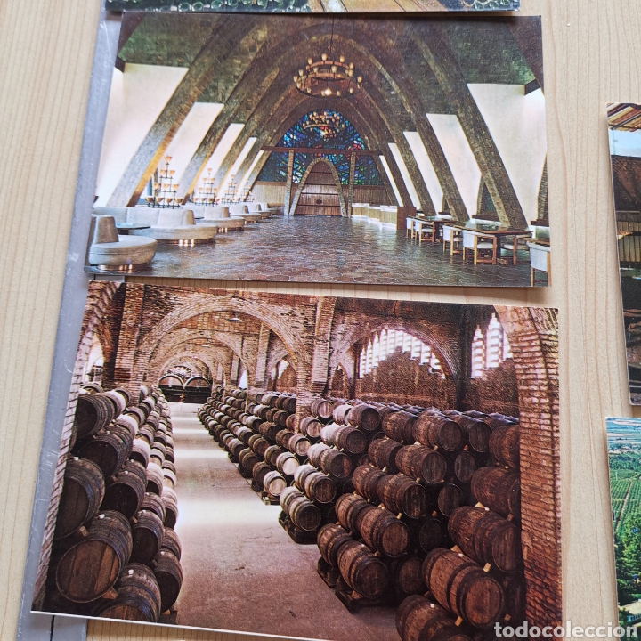 Postales: Lote de 8 Postales bodegas de Cava Codorniu de 1973. - Foto 4