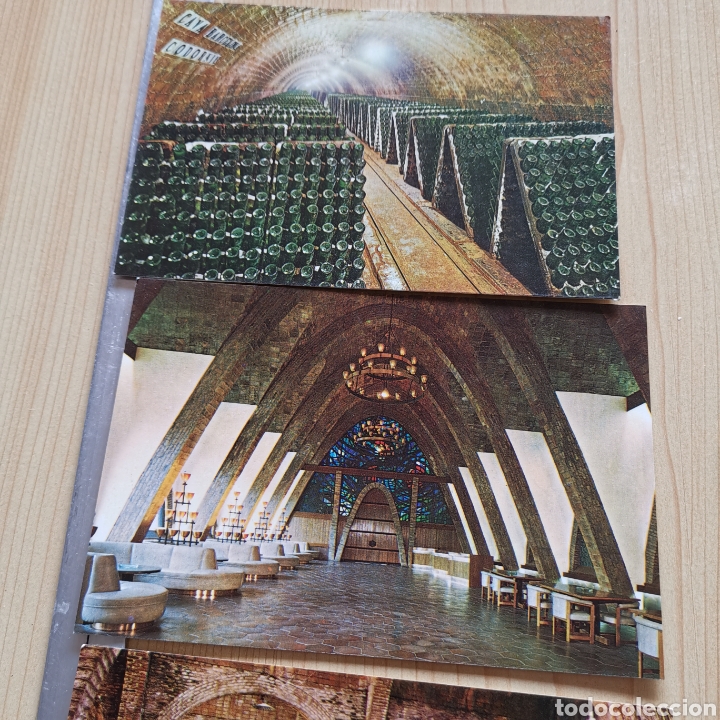 Postales: Lote de 8 Postales bodegas de Cava Codorniu de 1973. - Foto 5