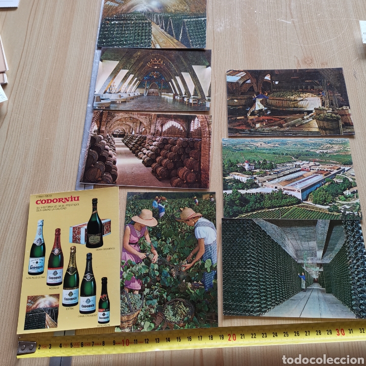 Postales: Lote de 8 Postales bodegas de Cava Codorniu de 1973. - Foto 1