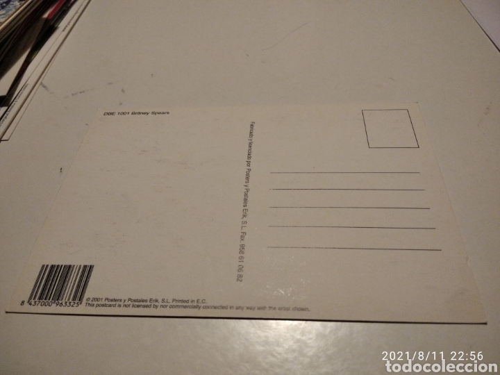 Postales: Postal Britney Spears - Foto 2