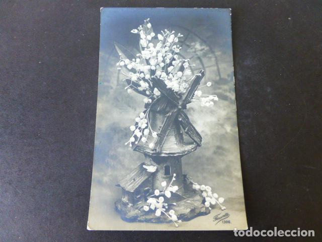 Postales: JARRON CON FLORES POSTAL - Foto 1