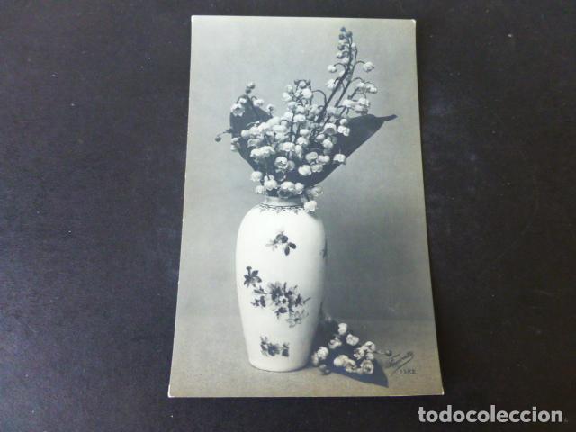 Postales: JARRON CON FLORES POSTAL - Foto 1