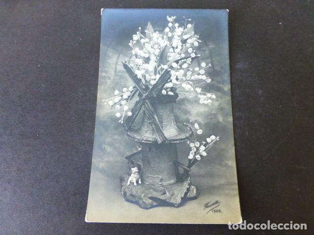 Postales: JARRON CON FLORES POSTAL - Foto 1