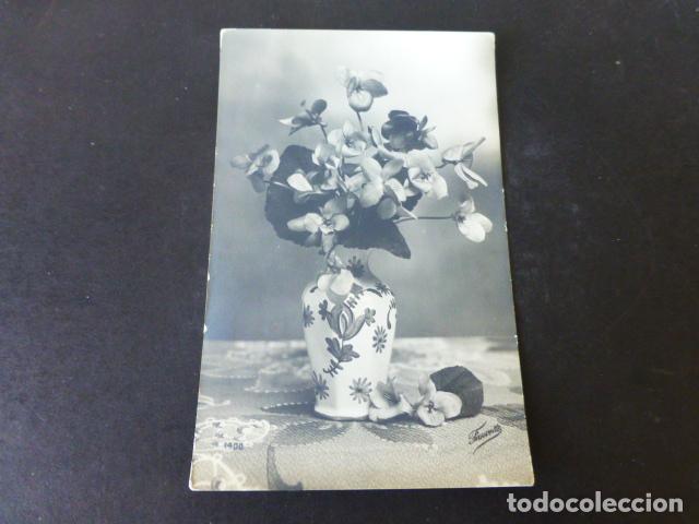 Postales: JARRON CON FLORES POSTAL - Foto 1
