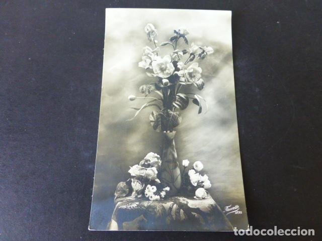 Postales: JARRON CON FLORES POSTAL - Foto 1