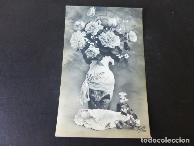 Postales: JARRON CON FLORES POSTAL - Foto 1