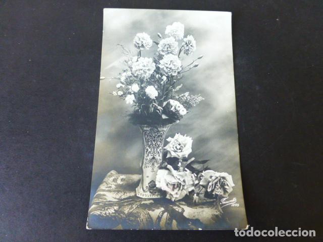 Postales: JARRON CON FLORES POSTAL - Foto 1
