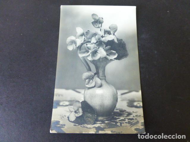 Postales: JARRON CON FLORES POSTAL - Foto 1
