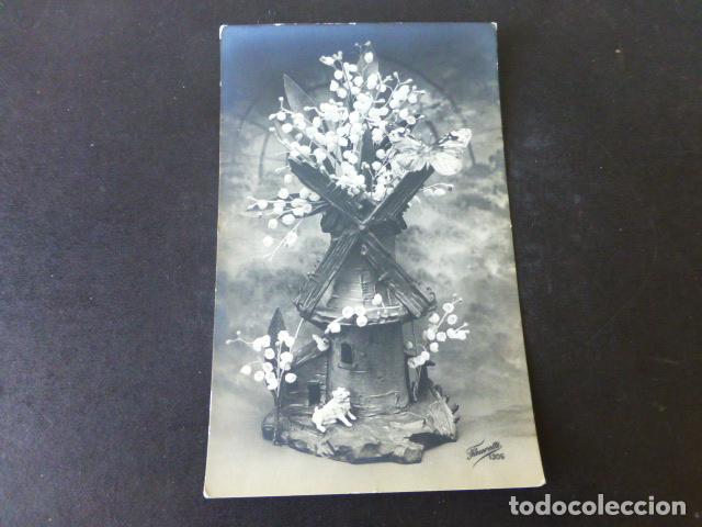 Postales: JARRON CON FLORES POSTAL - Foto 1