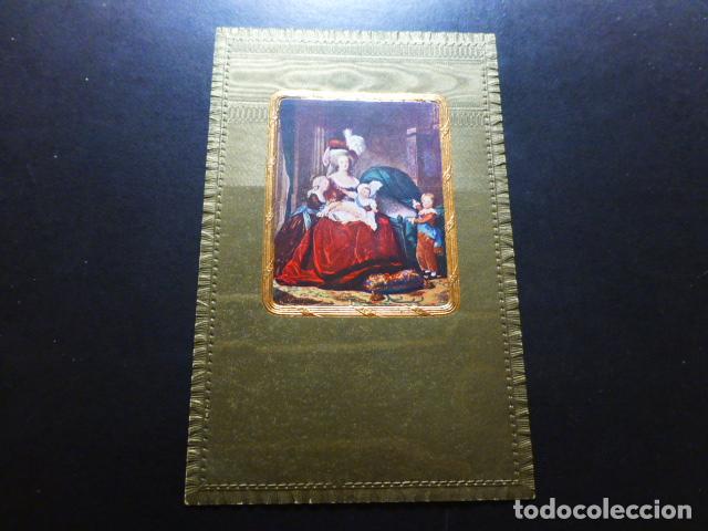Postales: ESCENA ELEGANTE POSTAL EN RELIEVE - Foto 1