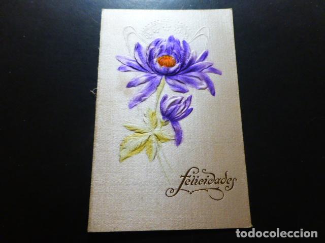 Postales: FLORES POSTAL TROQUELADA - Foto 1
