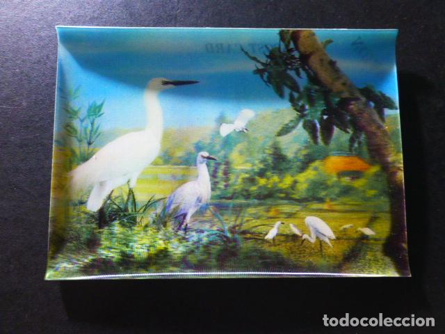 Postales: GARZAS POSTAL EN 3 DIMENSIONES 3D - Foto 1