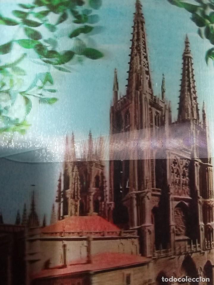 Postales: Burgos.La Catedral.Postal tridimensional. - Foto 2
