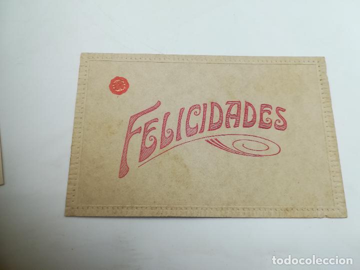 Postkarten: TARJETA POSTAL. FELICIDADES. FELICITACI&Oacute;N. UNI&Oacute;N POSTAL UNIVERSAL.