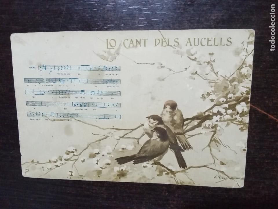 Postkarten: POSTAL LO CANT DELS AUCELLS.