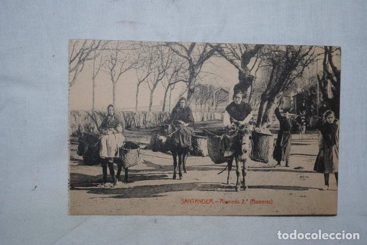 Postales: SANTANDER , ALAMEDA 2&ordf; , BURRERAS. - Foto 1