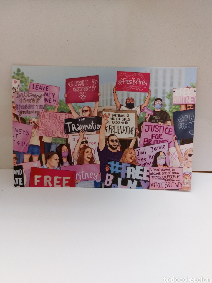 Postales: Tarjeta postal Britney - Foto 1