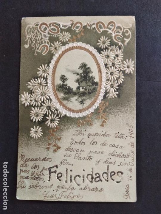Postales: PAISAJE EN RELIEVE POSTAL - Foto 1
