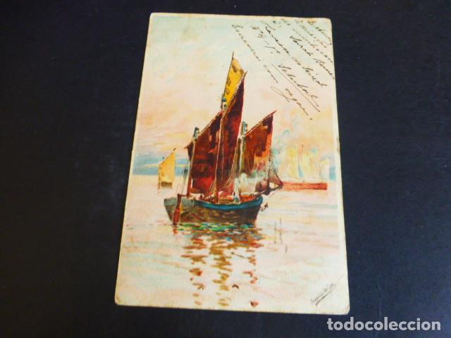 Postales: BARCA MARINA POSTAL - Foto 1