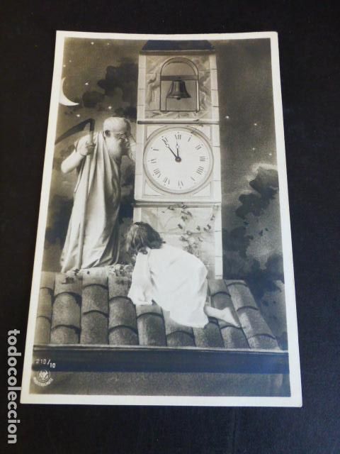 Postales: ALEGORIA DEL A&Ntilde;O NUEVO POSTAL - Foto 1