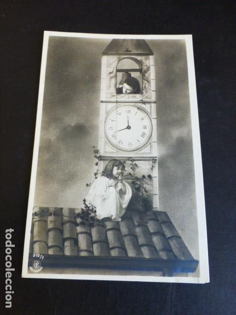 Postales: ALEGORIA DEL A&Ntilde;O NUEVO POSTAL - Foto 1