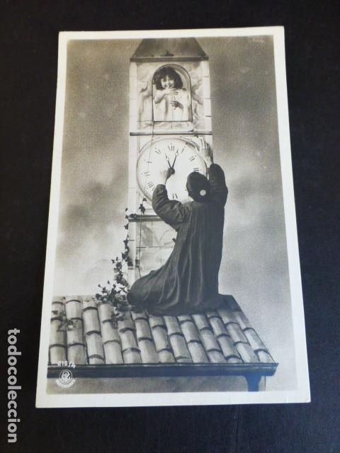 Postales: ALEGORIA DEL A&Ntilde;O NUEVO POSTAL - Foto 1