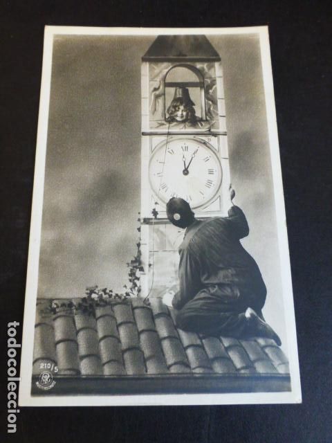 Postales: ALEGORIA DEL A&Ntilde;O NUEVO POSTAL - Foto 1