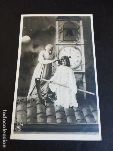 Postales: ALEGORIA DEL A&Ntilde;O NUEVO POSTAL - Foto 1