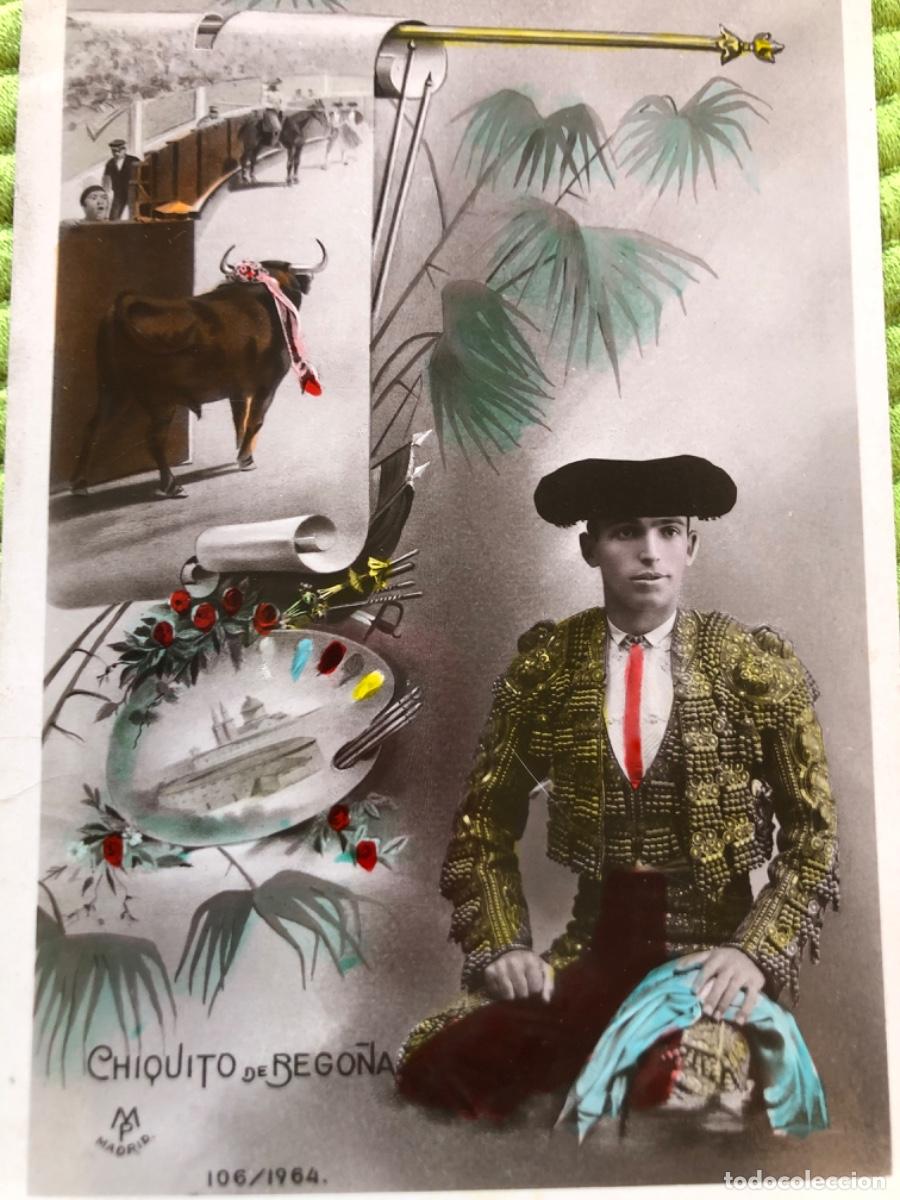 Postales: 4 postales de toreros de la misma colecci&oacute;n - Foto 2