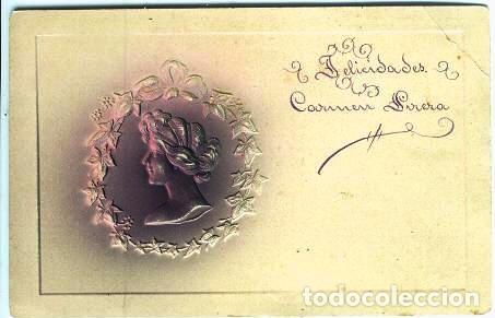 Postales: Camafeo en relieve - Foto 1