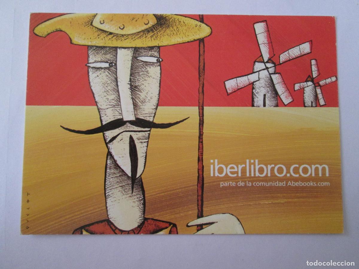 Postales: POSTAL PUBLICIDAD IBERLIBRO.COM - QUELOT - SIN CIRCULAR - Foto 1