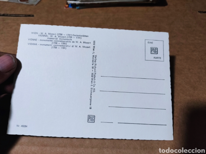 Postales: Postal Mozart - Foto 2