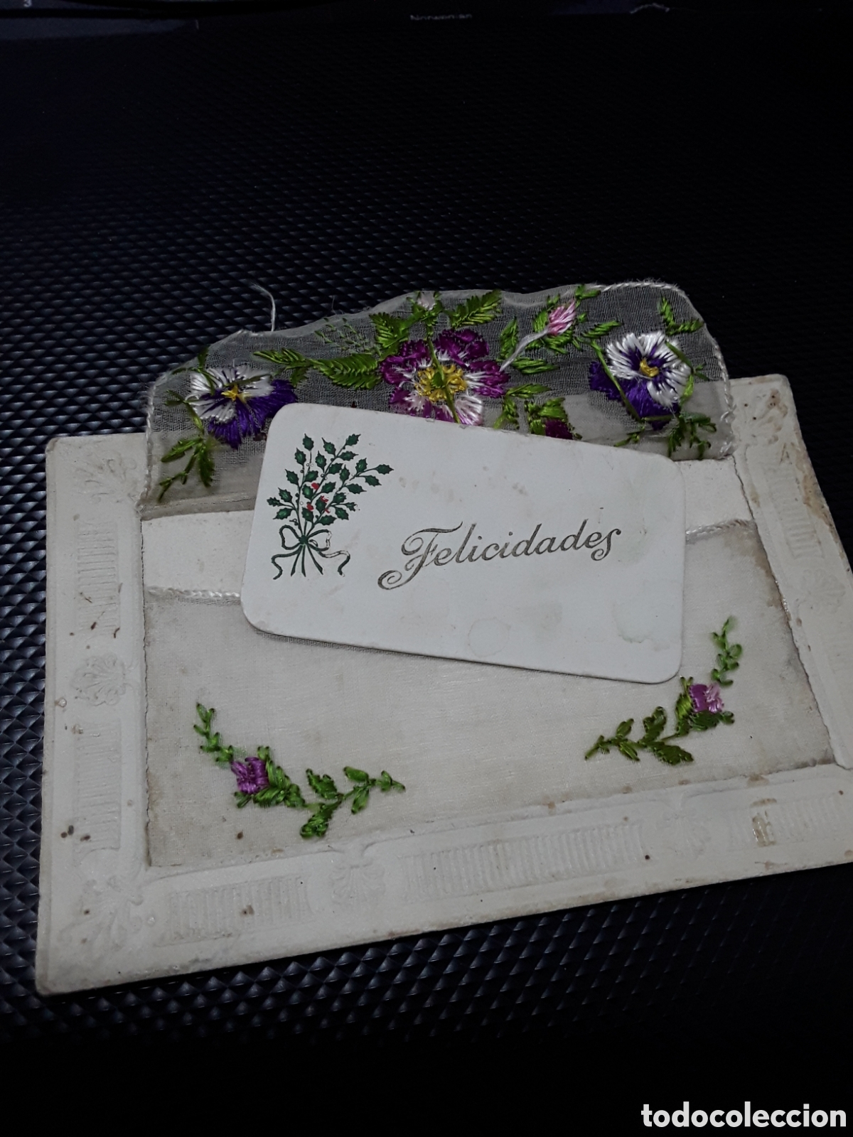 Postales: Tarjeta postal bordada ( 1918 ) - Foto 3