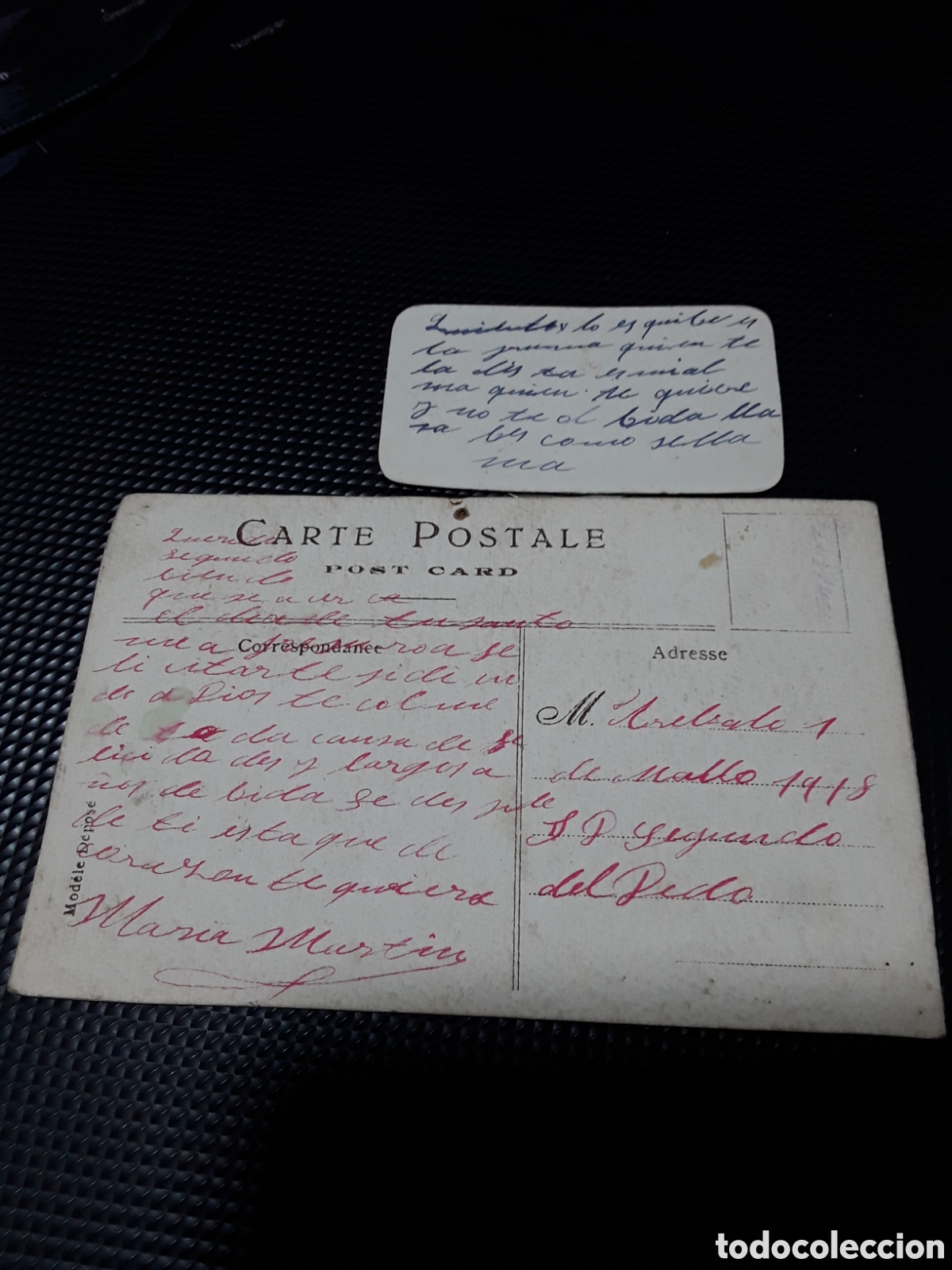 Postales: Tarjeta postal bordada ( 1918 ) - Foto 6