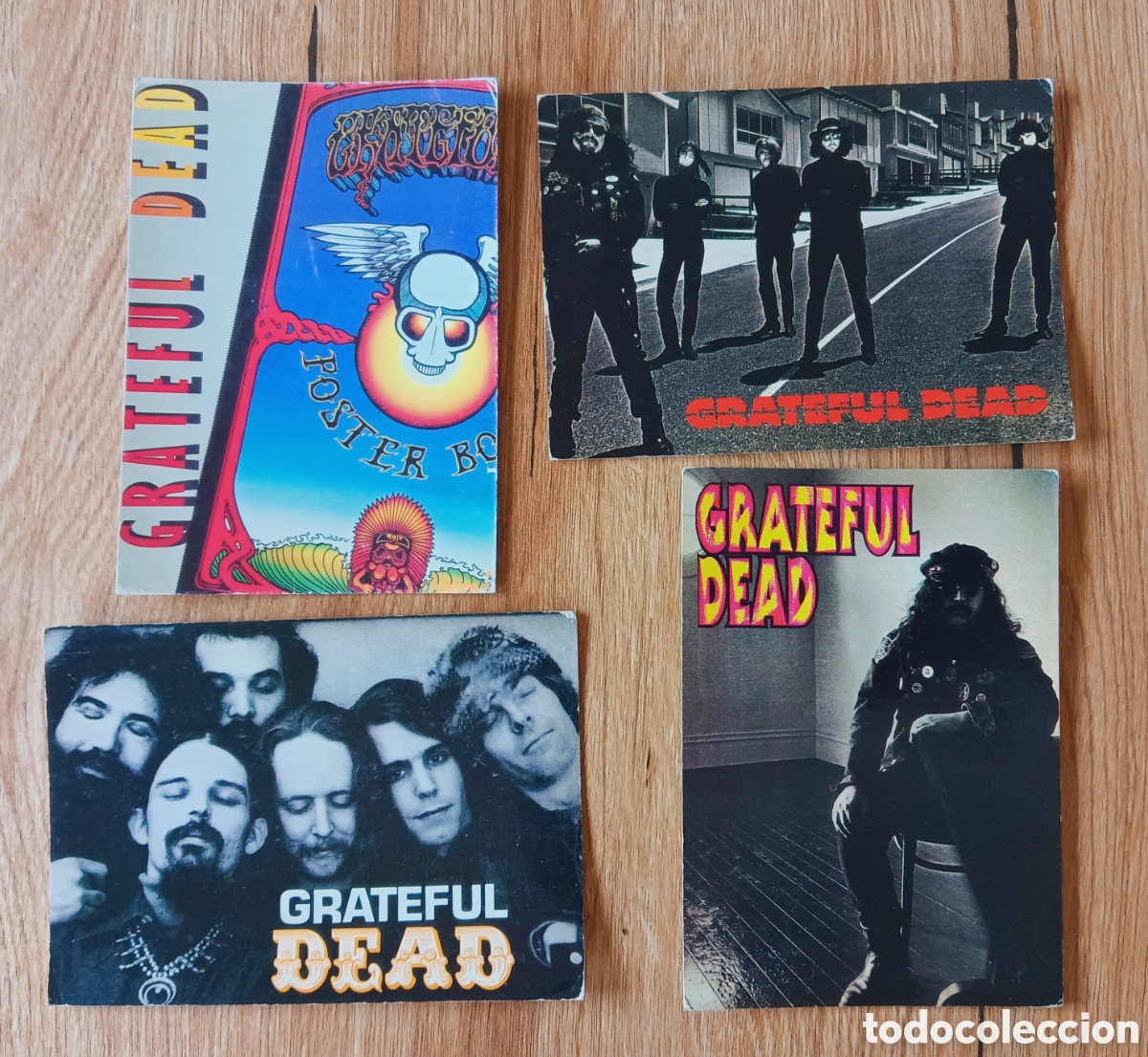 Postales: Lote 4 postales Grateful Dead - Foto 1