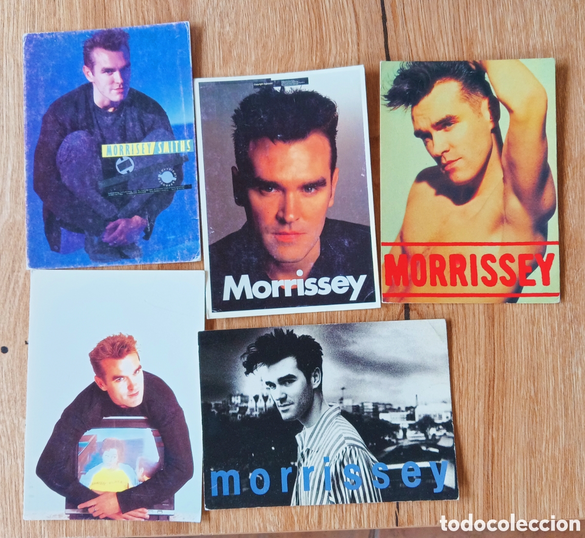 Postales: Lote 5 postales Morrissey - Foto 1