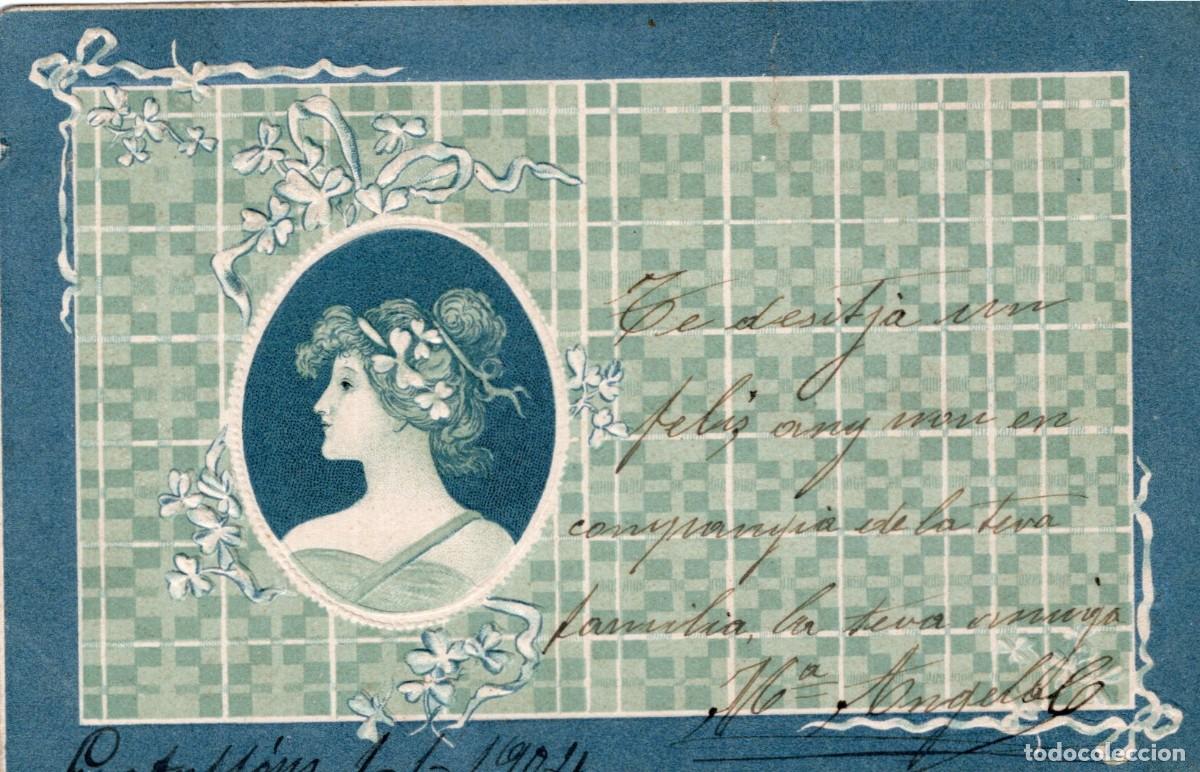 Postales: MUJER. ART DEC&Oacute; - Foto 1