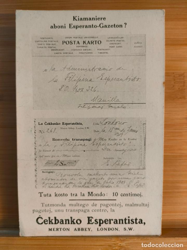 Postales: ESPERANTO-POSTAL ANTIGUA-(104.048) - Foto 1