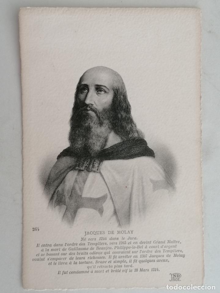 Postales: POSTAL JACQUES DE MOLAY, N&ordm; 264 - Foto 1
