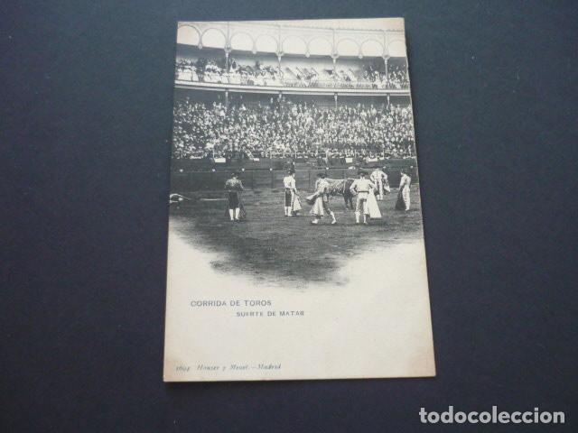 Postales: CORRIDA DE TOROS SUERTE DE MATAR HAUSER Y MENET - Foto 1