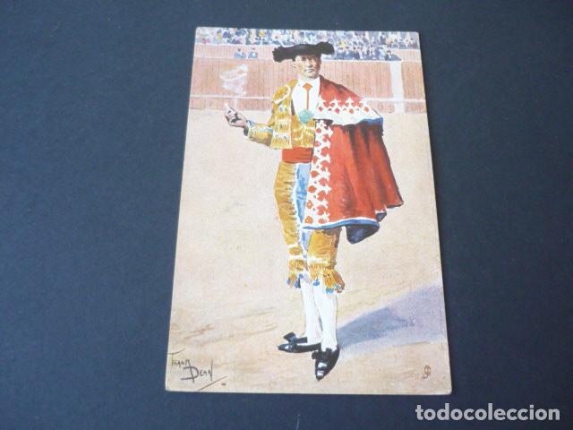 Postales: TORERO FUMANDO POSTAL - Foto 1