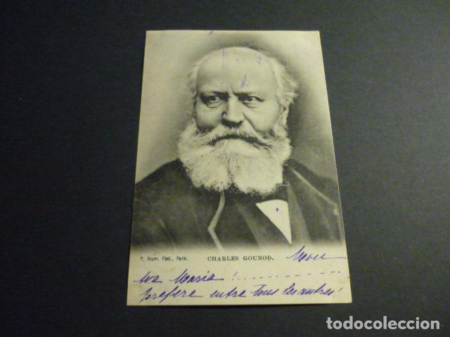 Postales: CHARLES GOUNOD ESCRITOR POSTAL - Foto 1