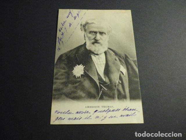 Postales: AMBROISE THOMAS ESCRITOR POSTAL - Foto 1
