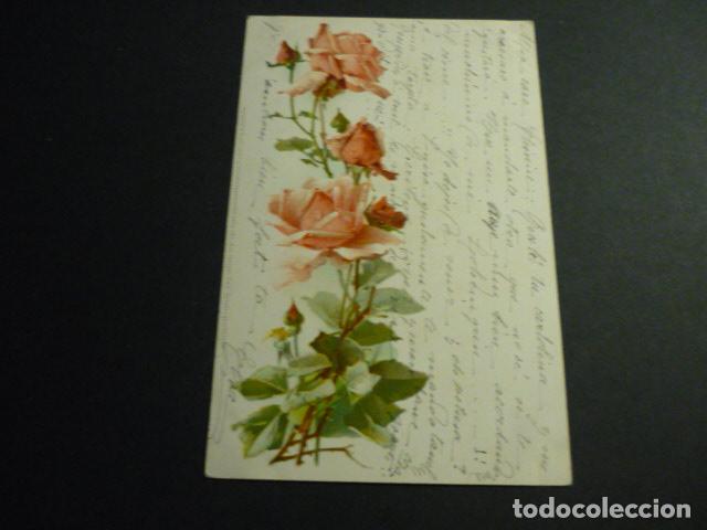 Postales: RAMO DE ROSAS POSTAL - Foto 1